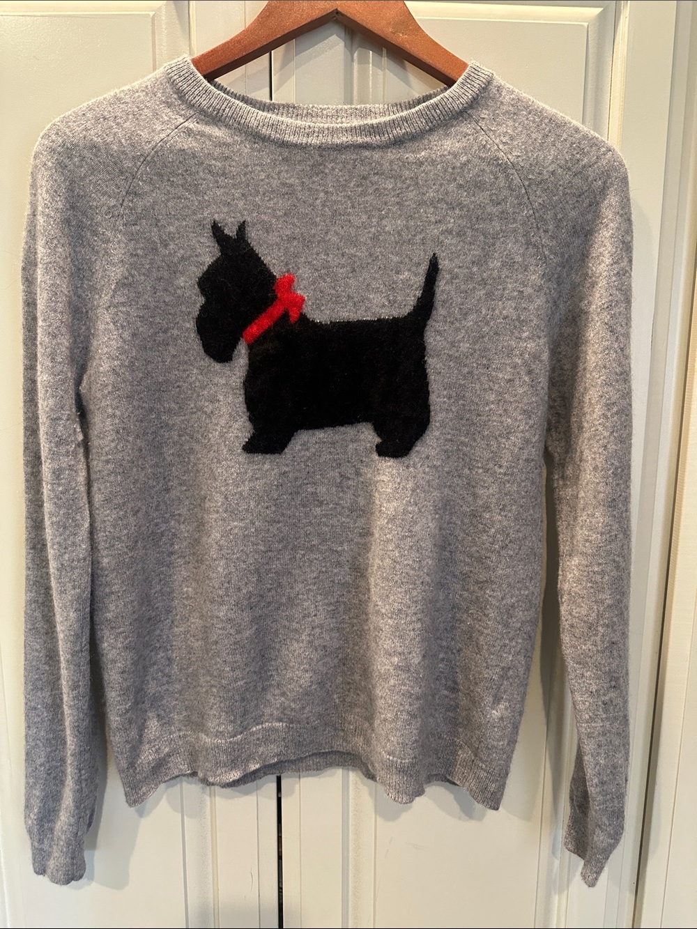 💔Philosophy Cashmere Scottie Dog Sweater
